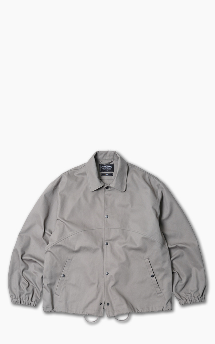 FrizmWORKS Twill Cotton Coach Jacket Fog Gray Cultizm