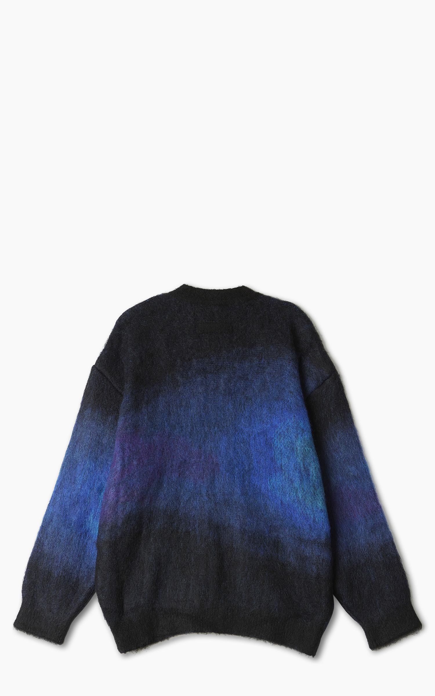 stein Oversized Gradation Mohair Cardigan Black | Cultizm