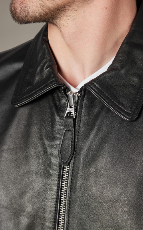 Schott NYC LC Tampa Leather Jacket Black | Cultizm