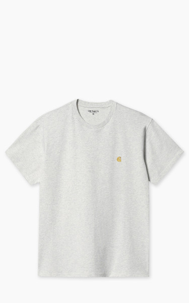 Carhartt WIP S/S Chase T-Shirt Ash Heather/Gold