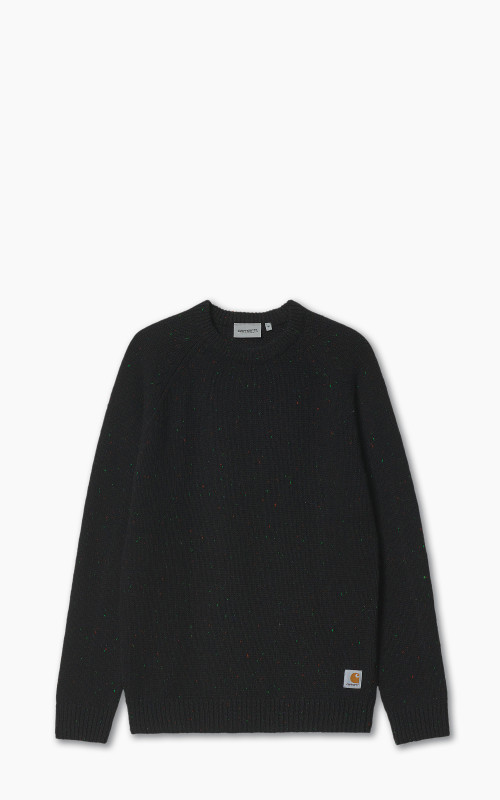 Carhartt WIP Anglistic Sweater Speckled Black