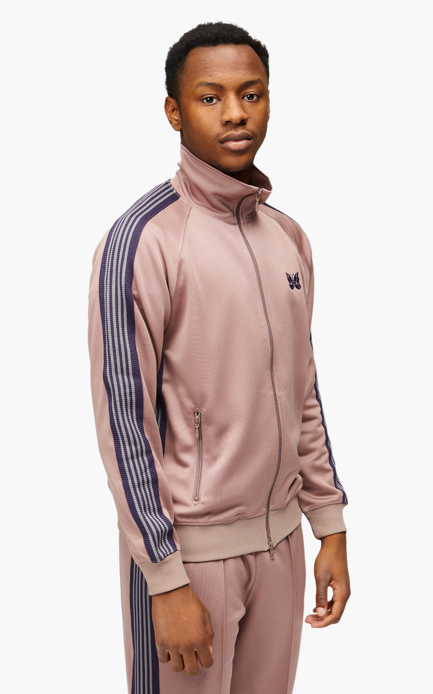 NEEDLES Track Jacket [POLY SMOOTH] TAUPE-