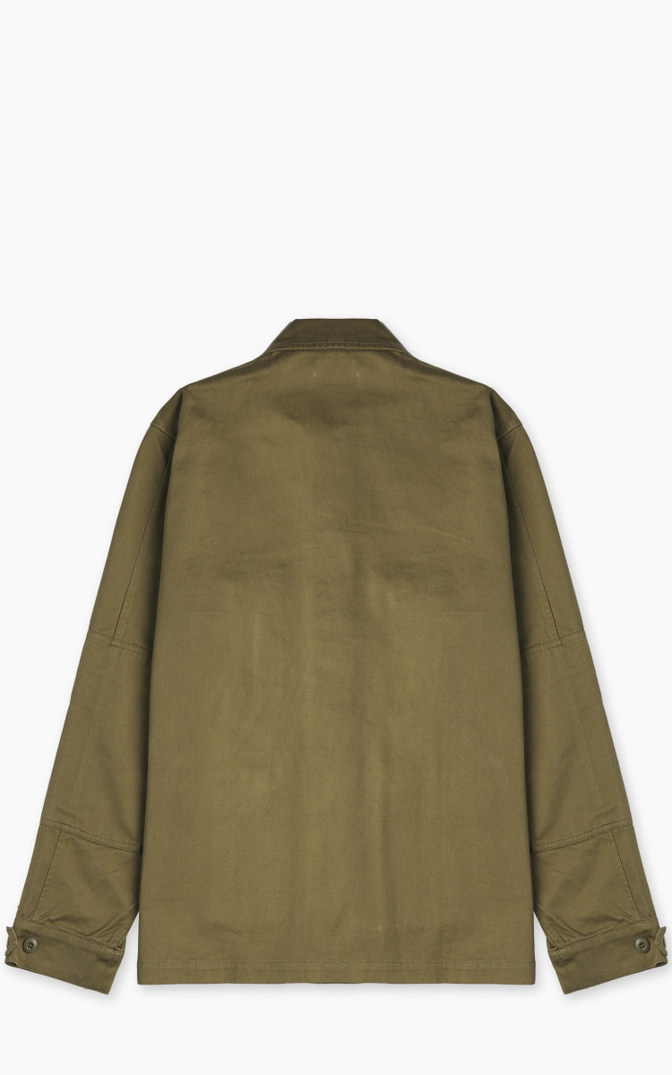 3sixteen BDU Jacket Back Satin Olive | Cultizm