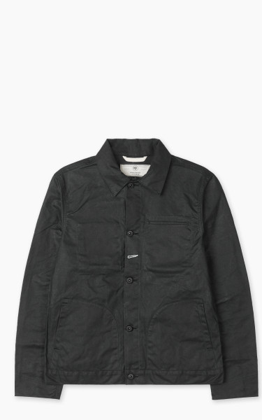 Rogue Territory Supply Jacket Waxed Canvas Ridgeline Black