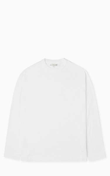 Merz b. Schwanen GHPLS01 Boxy Oversized Longsleeve Shirt White