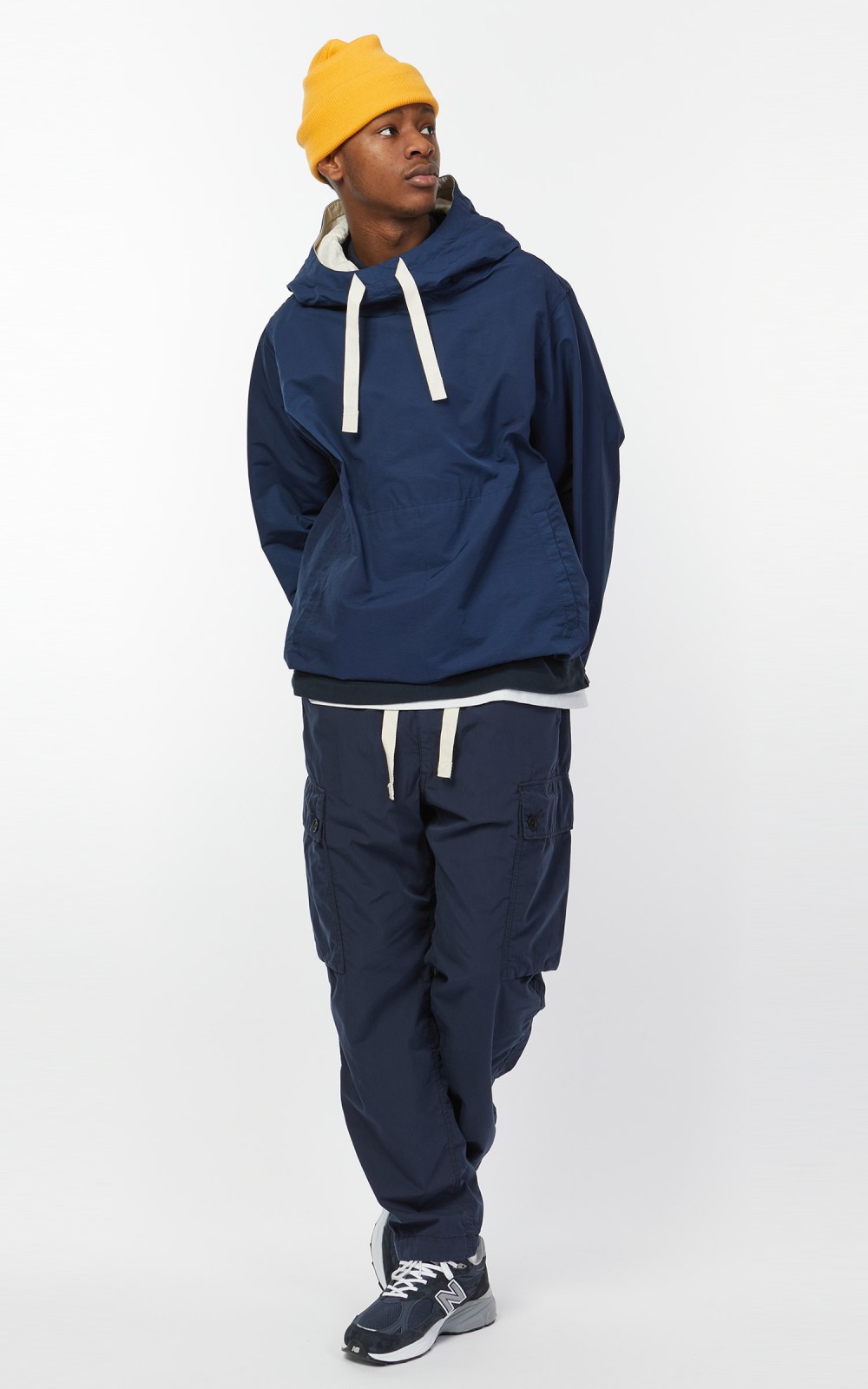 Nanamica Hooded Jacket Navy | Cultizm