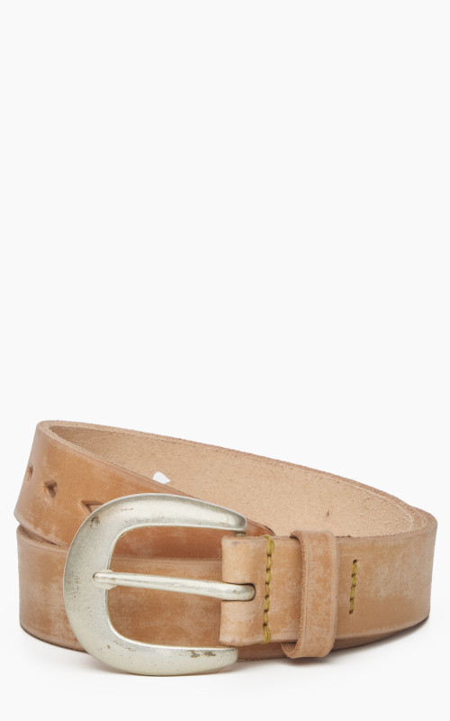 Fullcount 6210 Wild Leather Belt Natural