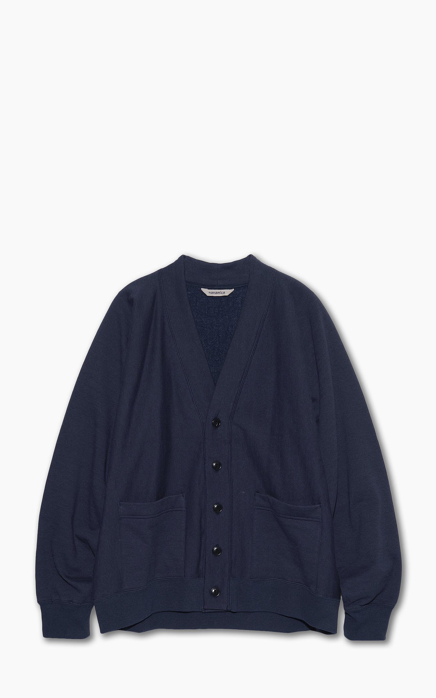 Nanamica Kodenshi Sweat Cardigan Dark Navy