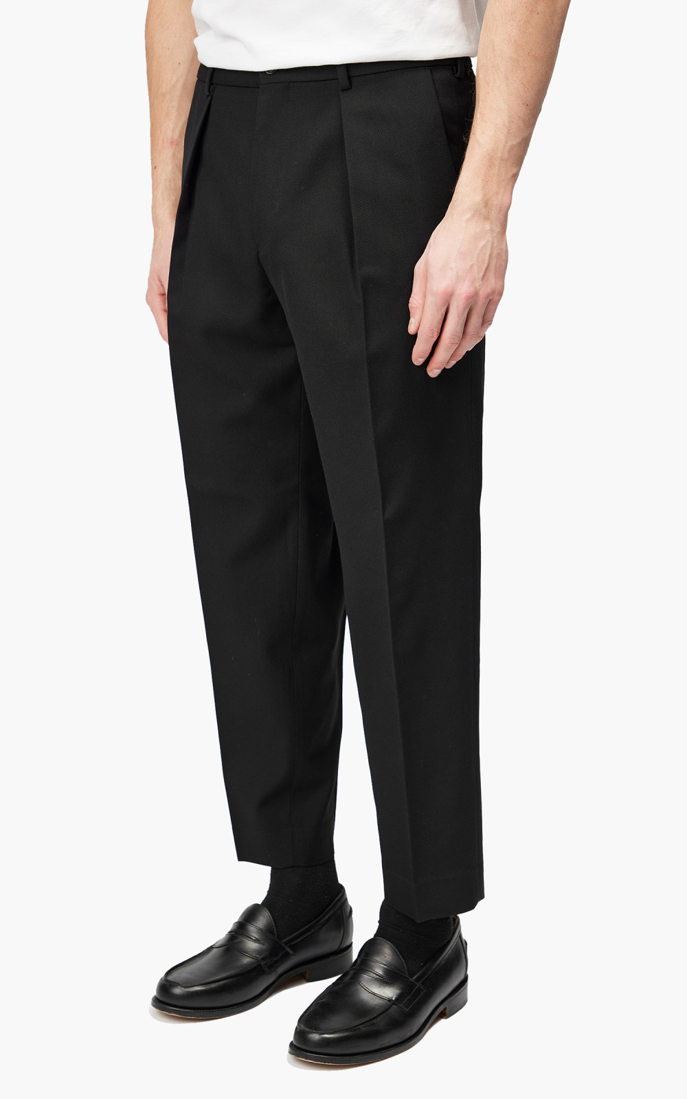 Markaware Pegtop Trousers Black | Cultizm