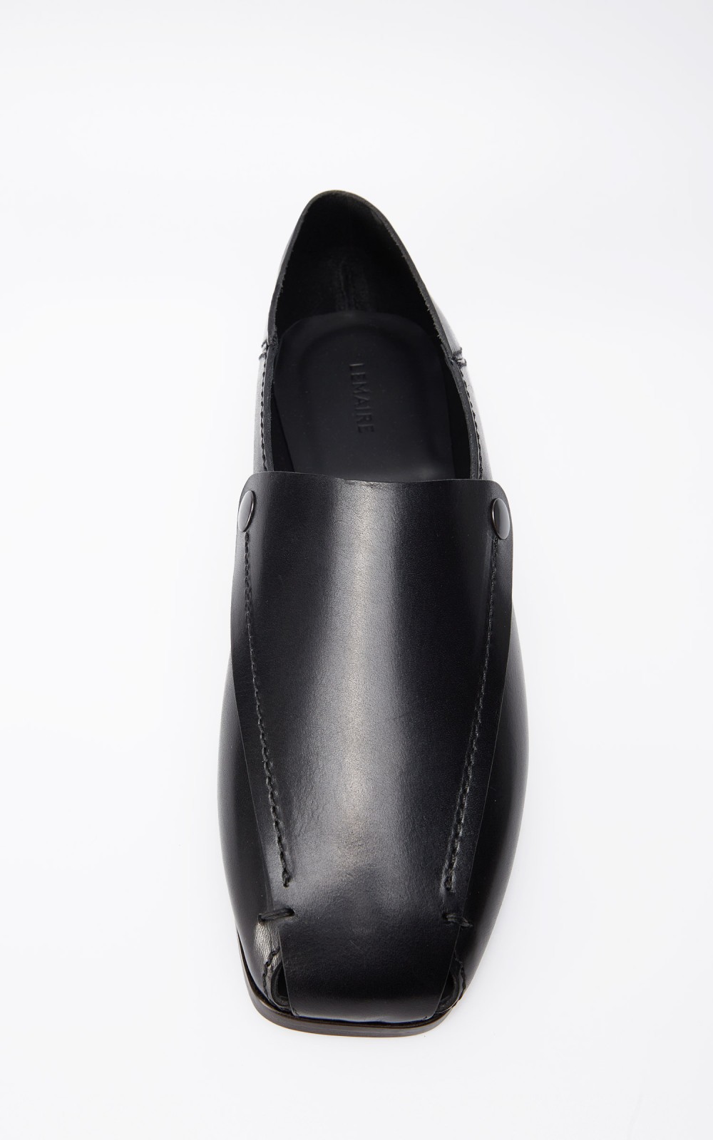 Lemaire Folded Mules Black | Cultizm