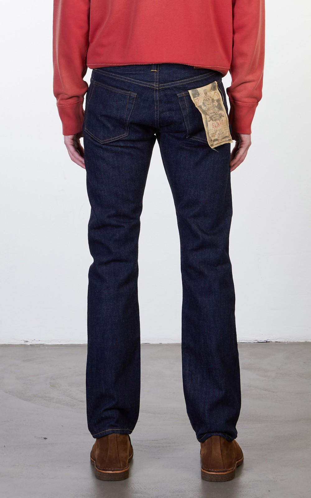 RRL Slim Fit Selvedge Jean One Wash | Cultizm