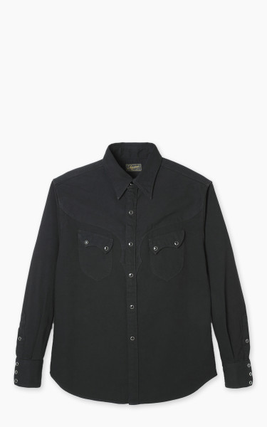 Stevenson Overall Co. Cody Denim Shirt Black