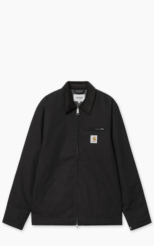 Carhartt WIP Detroit Jacket Winter Dearborn Canvas Rigid Black/Black