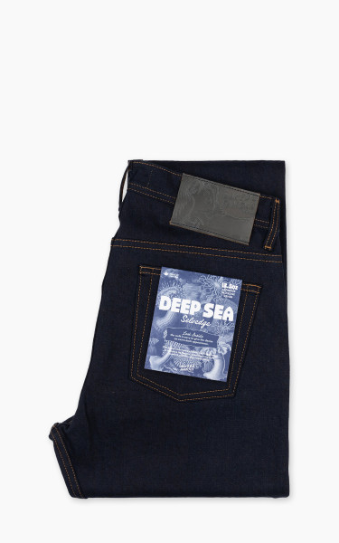 Naked &amp; Famous Denim Weird Guy Deep Sea Selvedge 12.5oz