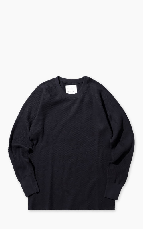 Houston Heavy Thermal L/S Tee Black