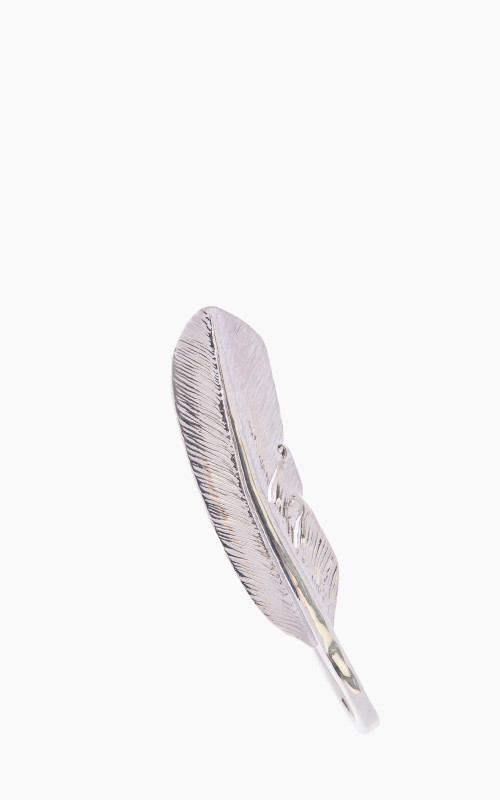 First Arrow's P-004L (S) Feather Pendant Silver