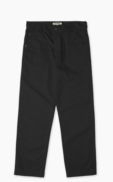 FOB Factory F0530 Cotton Duck Work Pants Black