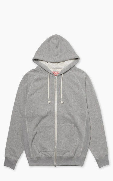 Wonder Looper Zip Hoodie Super Looper French Terry Heather Grey