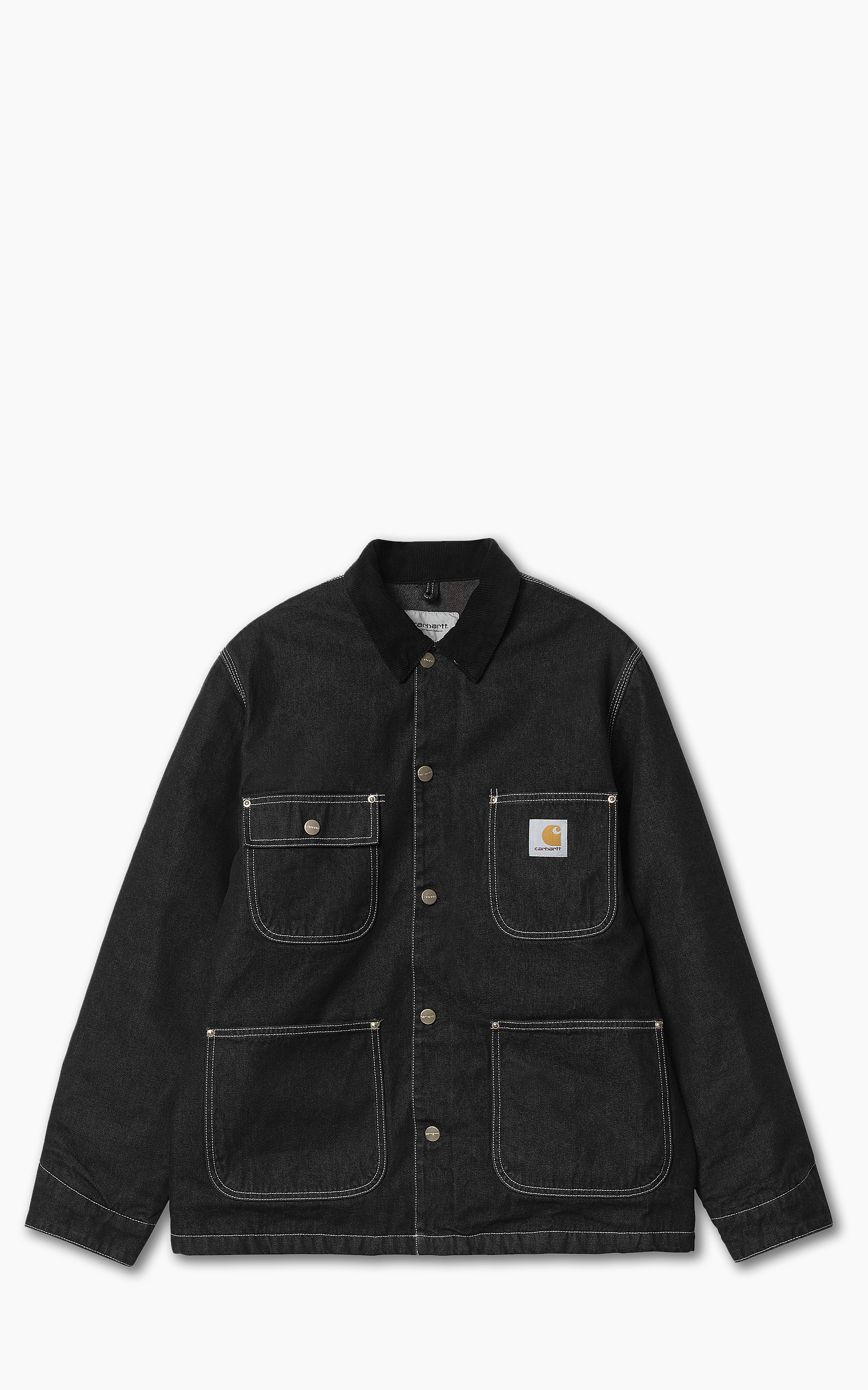 Carhartt WIP OG Chore Coat Black/Black One Wash