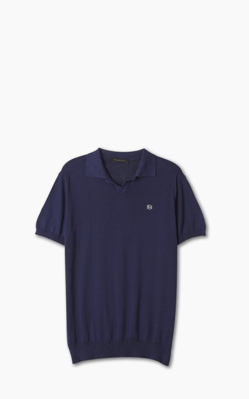 East Harbour Surplus Thierry 95 Polo Shirt Ink Blue