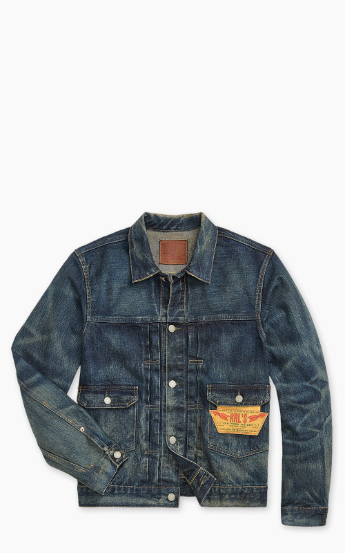 RRL Denim Trucker Type II Jacket Westview Wash