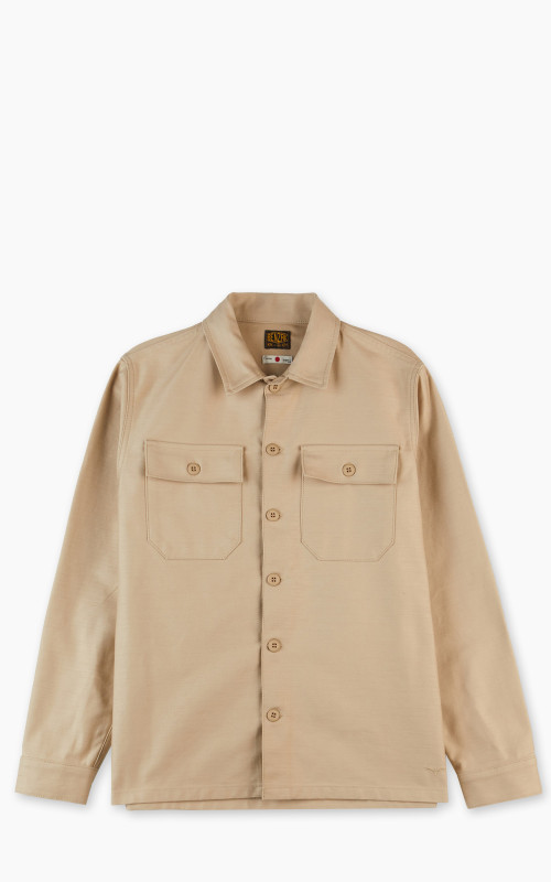 Benzak BWS-03 Military Overshirt Twill Sand