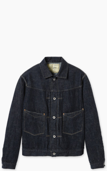 Stevenson Overall Co. Saddle Horn Type II Jacket Unwashed Indigo