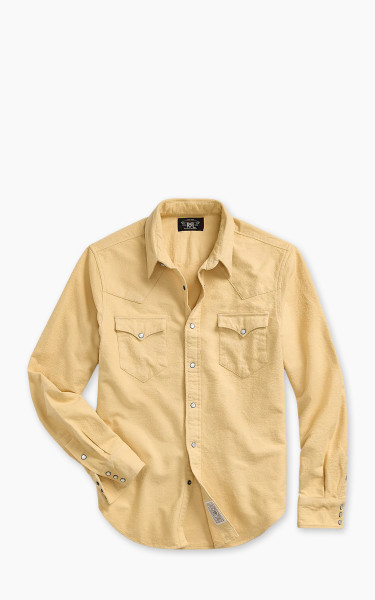 RRL Buffalo Western Shirt Chamois Faded Yellow