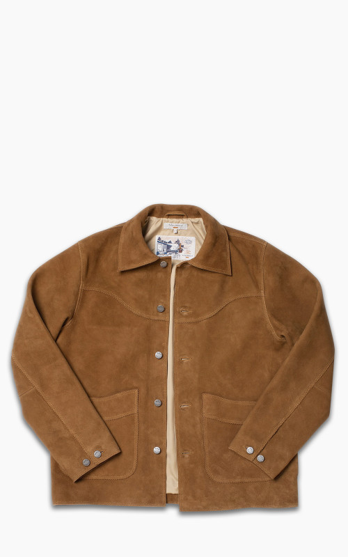 Nudie Jeans Muddy Nubuck Jacket Camel