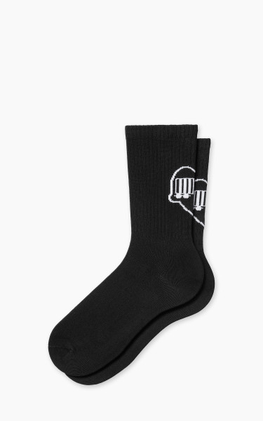 Carhartt WIP Heart Train Socks Black