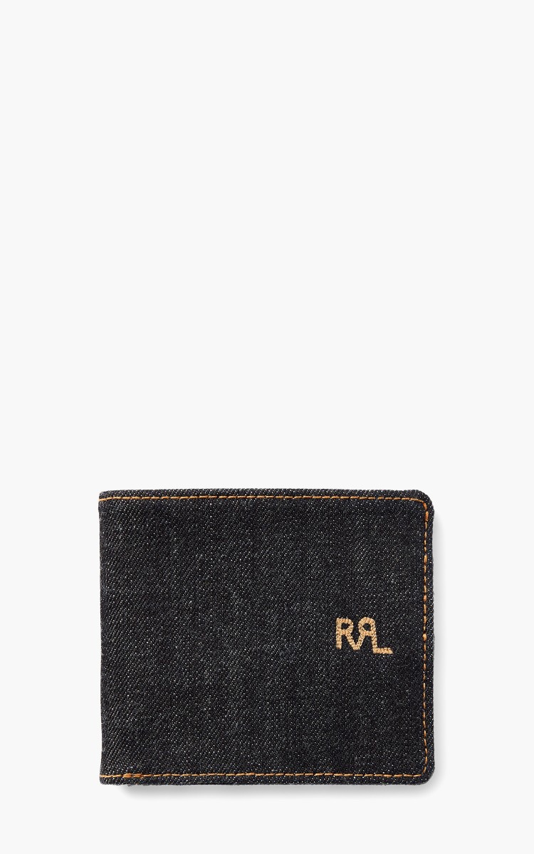 RRL Billfold Wallet Selvedge Denim Indigo | Cultizm