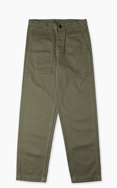 Fortela New Fatigue Pants Herringbone Green