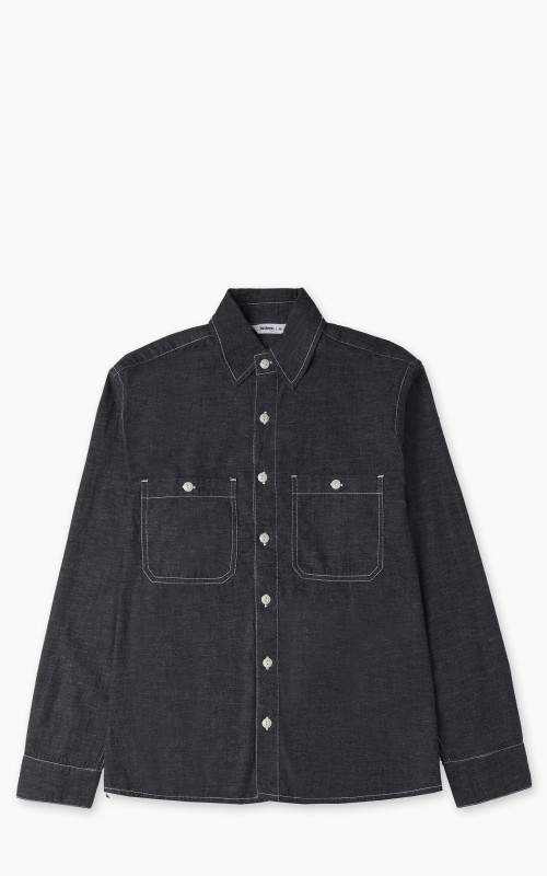 3sixteen Utility Shirt Chambray Black