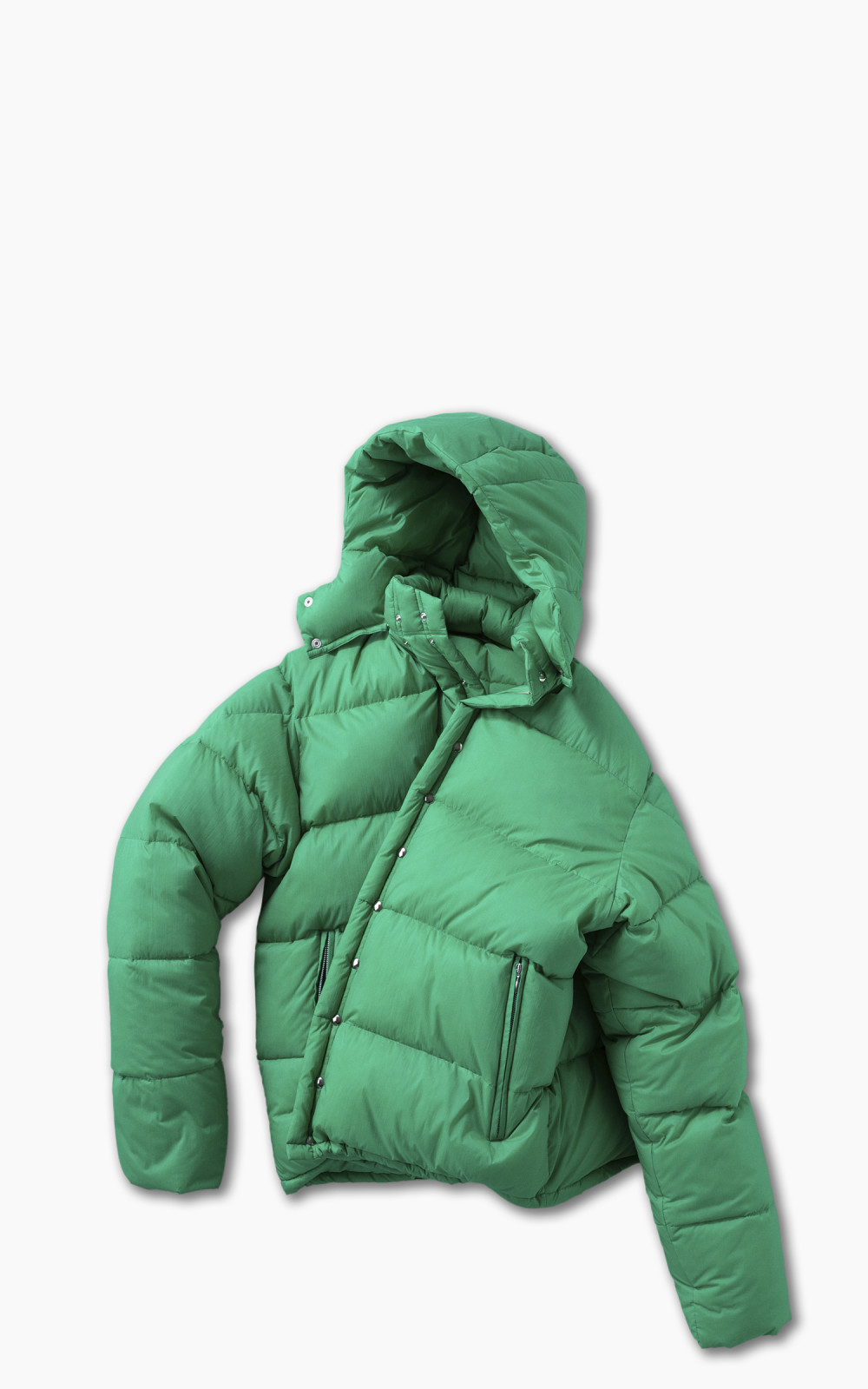 Kaptain Sunshine Mont Blanc Puffer Down Jacket Kelly Green | Cultizm