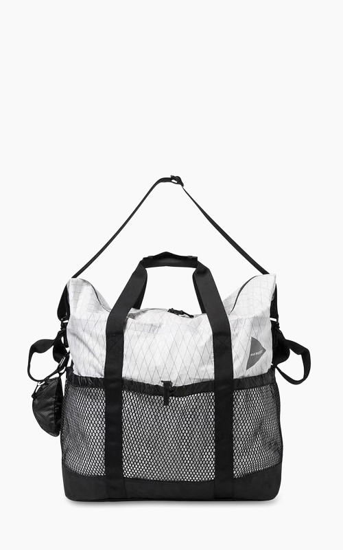 and wander X-Pac 45L Tote Bag Off White