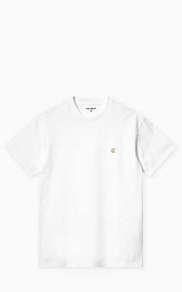 Carhartt WIP S/S Chase T-Shirt White/Gold