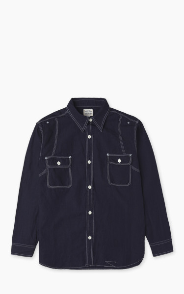 Pherrow’s 770WS Denim Work Shirt Indigo