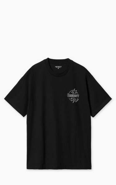 Carhartt WIP S/S Ablaze T-Shirt Black/White