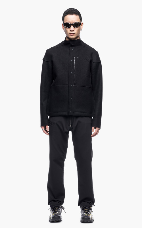 Acronym J70-BU Softshell Burel® Wool Jacket Black