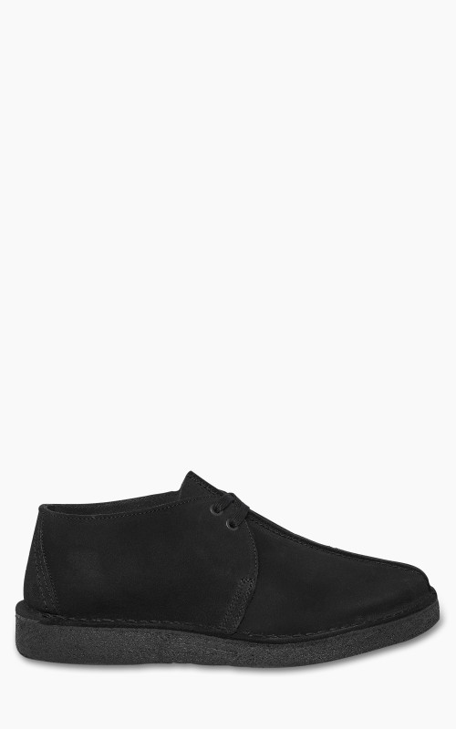 Clarks Desert Trek Suede Black