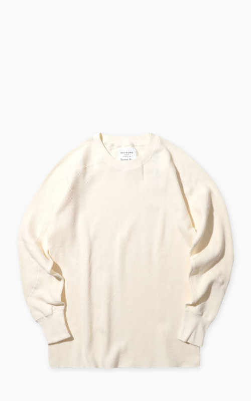 Houston Heavy Thermal L/S Tee Offwhite