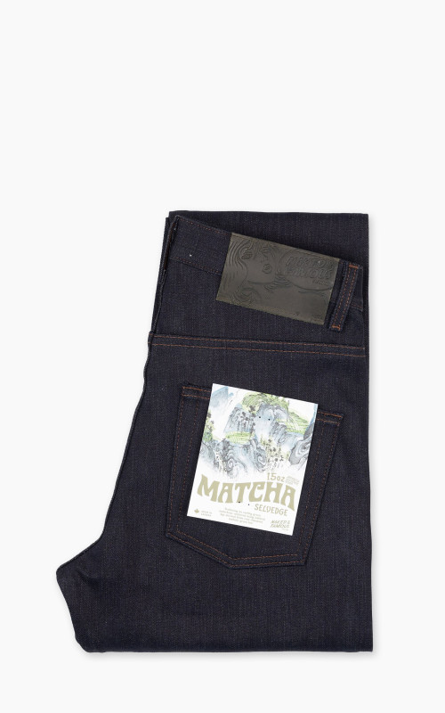 Naked & Famous Denim Easy Guy Matcha Selvedge Indigo 15oz