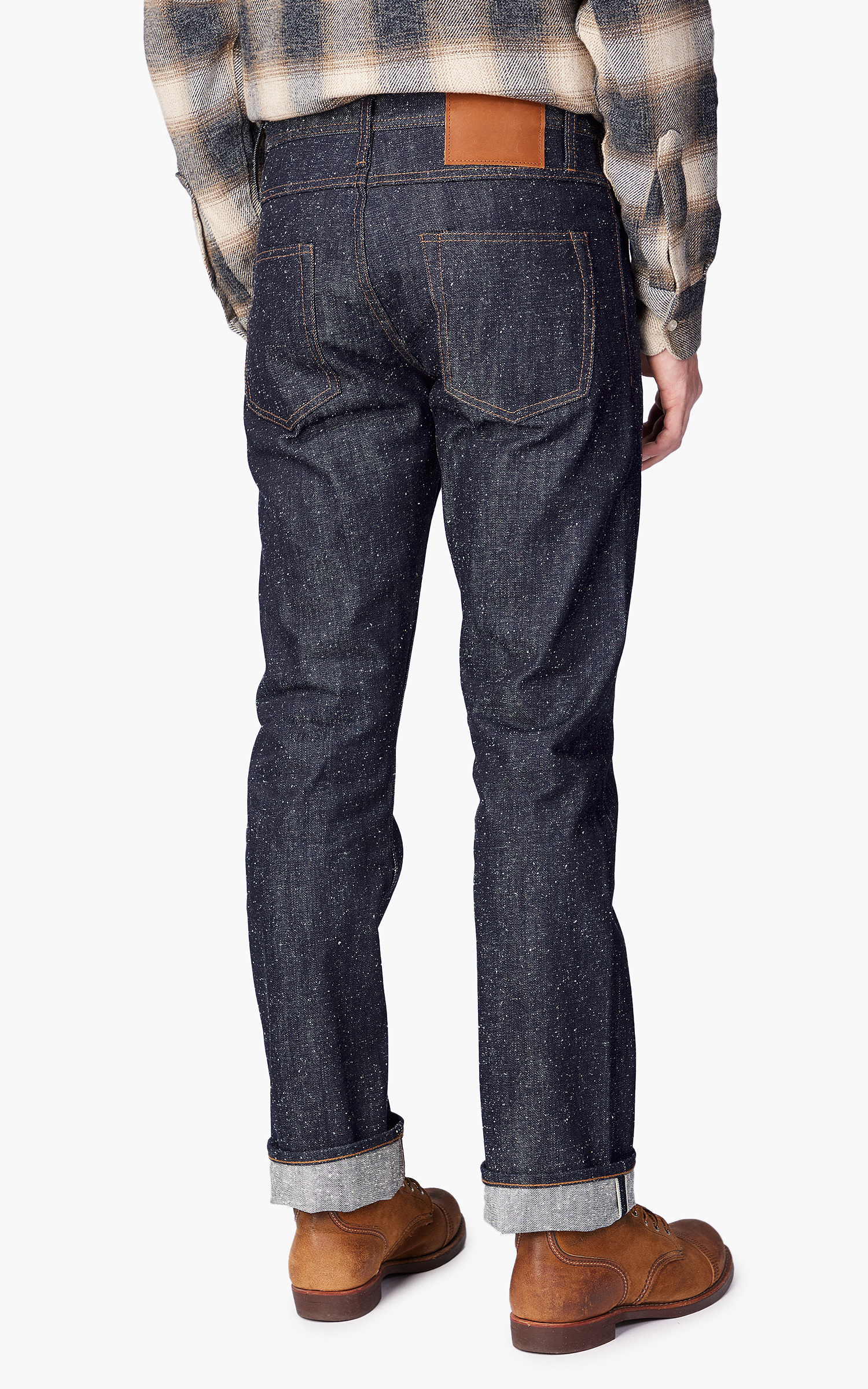 The Unbranded Brand UB243 Tapered Fit Heavyweight Neppy Selvedge 18oz