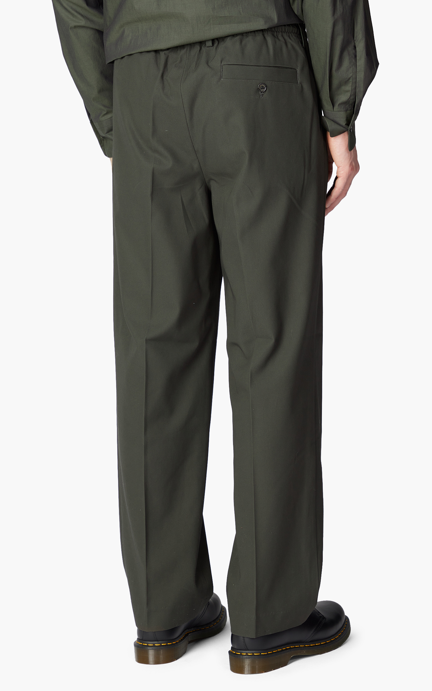 Markaware Double Pleated Easy Trouser Charcoal | Cultizm