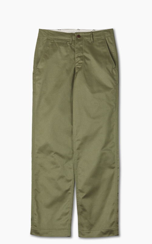 Warehouse & Co. Lot 1082 West Point Basic Chino Green