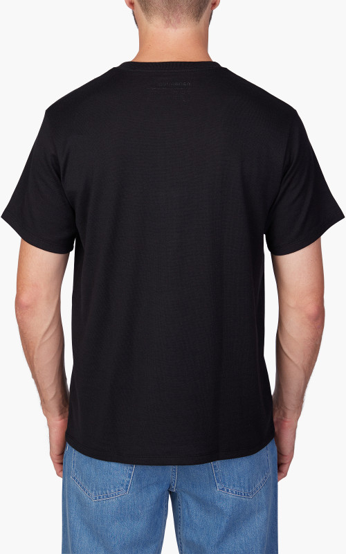 Nanamica Loopwheel Coolmax Jersey Tee Black | Cultizm