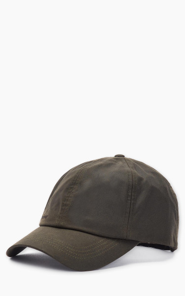 Barbour Wax Sports Cap Olive