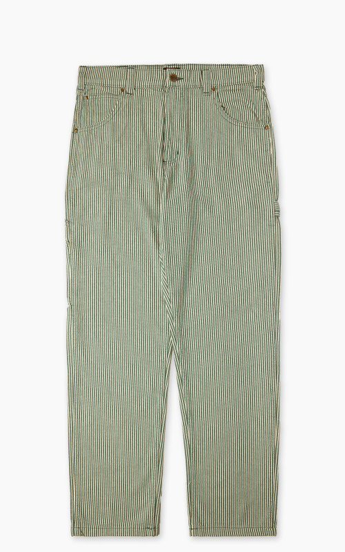 Dickies Garyville Hickory Stripe Trousers Mushroom