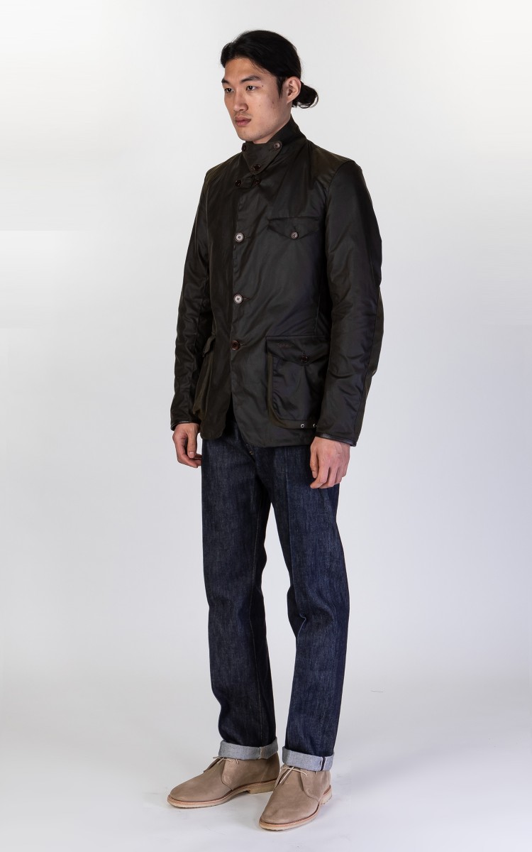 Barbour Beacon Sports Jacket Olive | Cultizm