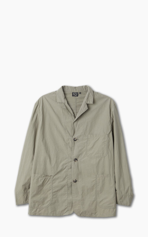 OrSlow Light Simple Work Jacket Greige